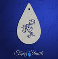 Fancy Swirls stencil