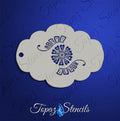 Henna Flower Whimsy stencil
