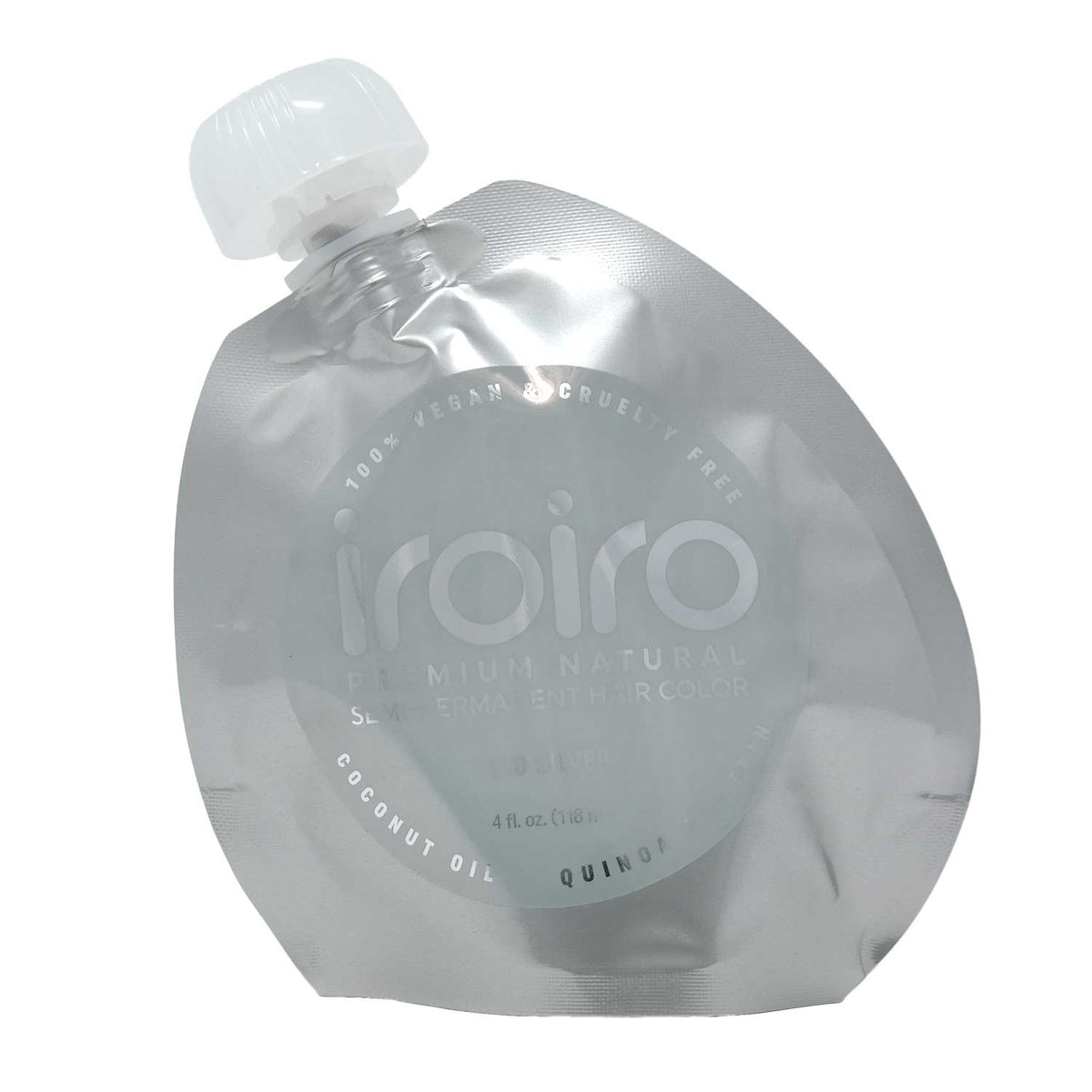 IroIro Premium Semi-Permanent Hair Color 4oz - 130 Silver