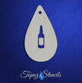 Beverage Bottle stencil
