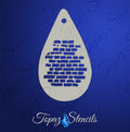 Small Brick Texture stencil