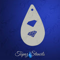 Diamond Gem stencil