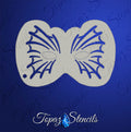 Spiderweb Flutter Eyes stencil