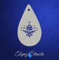 Fancy Damask stencil