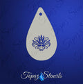 Damask stencil