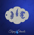 Fern Leaves stencil