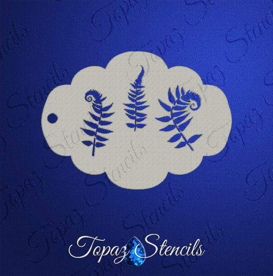 Fern Leaves Stencil