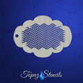 Wavy Texture stencil