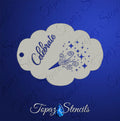 Celebrate stencil