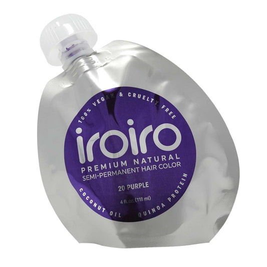 IroIro Premium Semi-Permanent Hair Color 4oz - 20 Purple