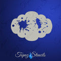 Splash Texture stencil