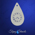 Clock Face stencil