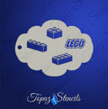 Lego Bricks stencil