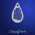 Tiny Fabric Texture stencil