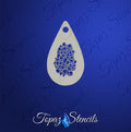 Tiny Rough Scales Texture stencil