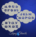 3D Graffiti Letters stencil