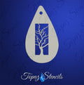 Bare Tree stencil