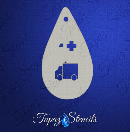 Ambulance stencil