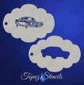 Vintage Mustang stencil
