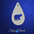 Bear stencil
