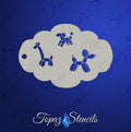 Balloon Animals stencil