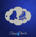 Roller Skate stencil
