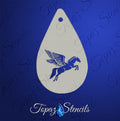 Flying Pegasus stencil
