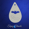 Bats stencil