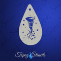 Tamina's Twisted Twister stencil