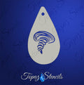 Tiny Tornado stencil