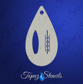 Surfboard stencil