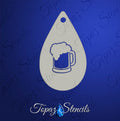 Pint O' Lager stencil