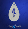 Long-Stemmed Rose stencil