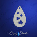 Simply Shamrocks stencil