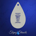 Encanto Candle stencil