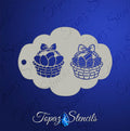 Easter Egg Basket stencil
