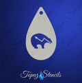Native Bear stencil