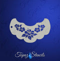 Hibiscus Necklace stencil