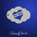 Pride Love stencil