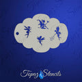 Tiny Fairies stencil