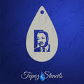 Martin Luther King, Jr. stencil