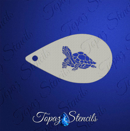 Slider Turtle Stencil