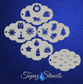 Holiday Elements stencil