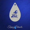 I Don't Give Amuck stencil