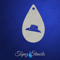 Cowboy Hat stencil