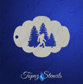Bigfoot's Alive stencil