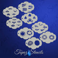 Day of the Dead Elements Set stencil