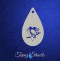 Pittsburgh Penguins stencil