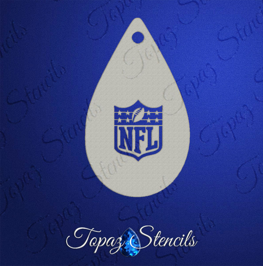 NFL Logo Stencil