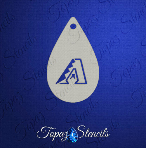 Arizona Diamondbacks stencil